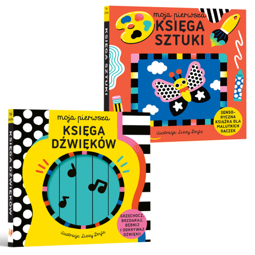 Zestaw: Moja Pierwsza Księga Sztuki i Dźwięków. Moje Pierwsze Księgi