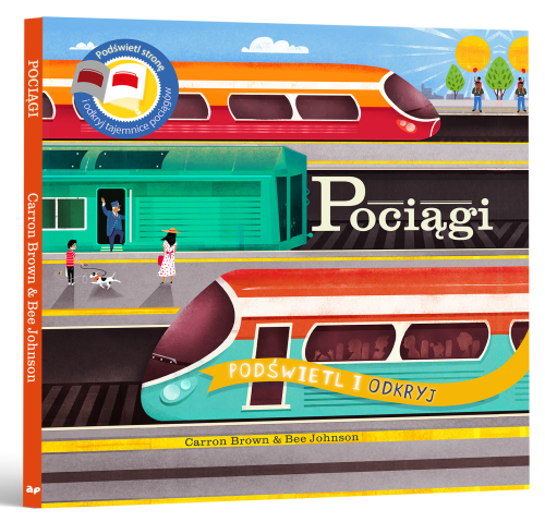 Pociągi. Podświetl i Odkryj